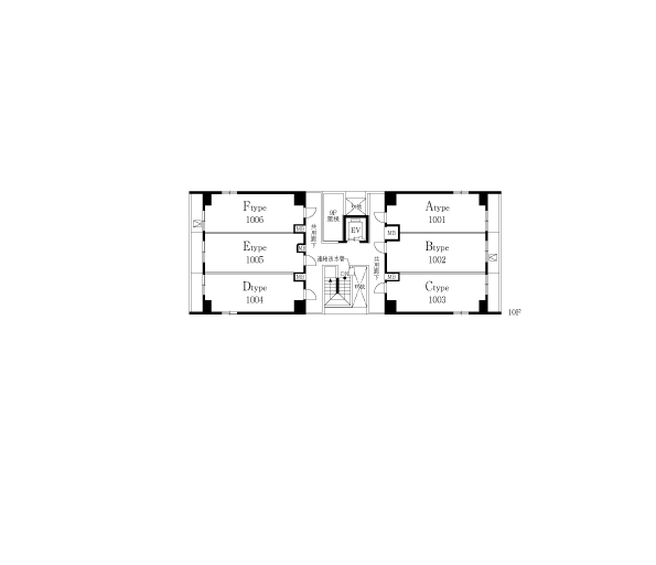 10階平面図