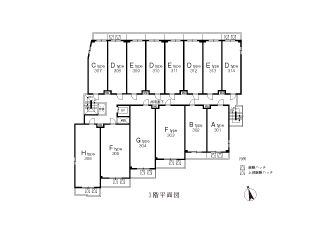 3階平面図