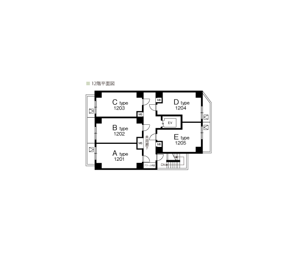 12階平面図