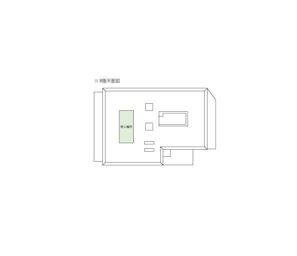 屋上平面図