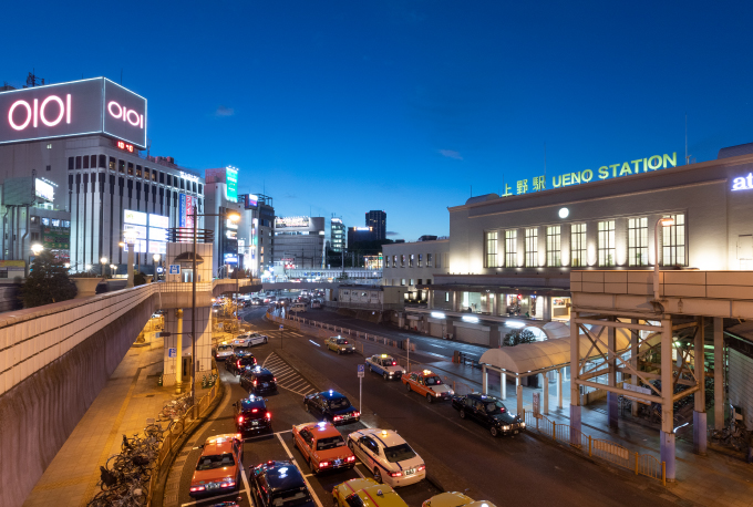 Ueno area