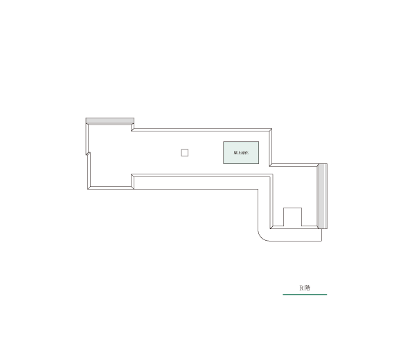 屋上平面図