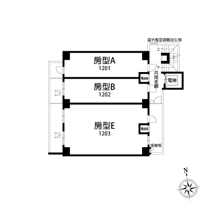 12樓平面圖