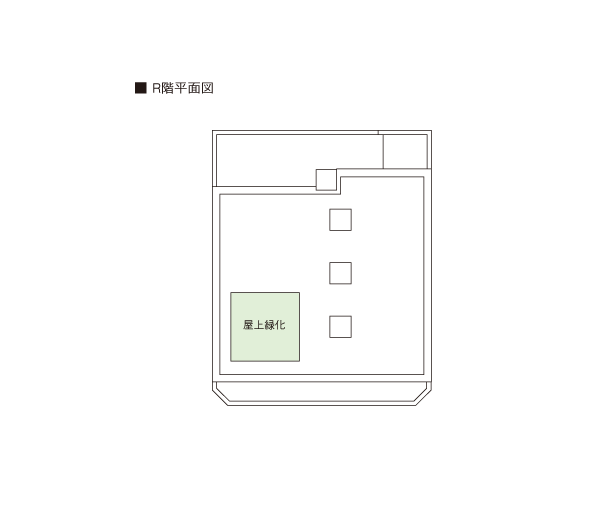 屋上平面図