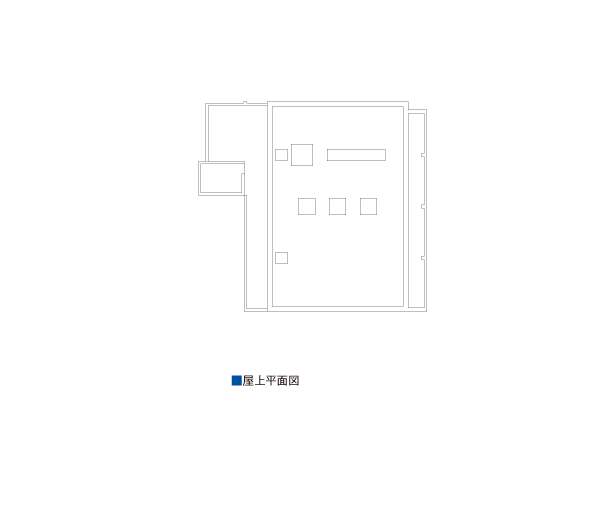 屋上平面図